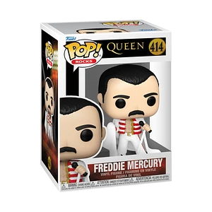 Funko - POP Rocks: Queen - Freddie Mercury with Cape