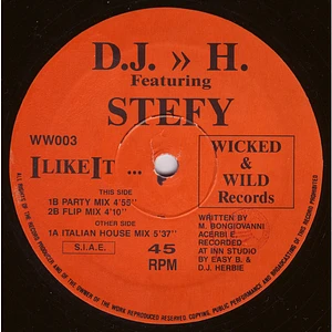 DJ H. Feat. Stefy - I Like It