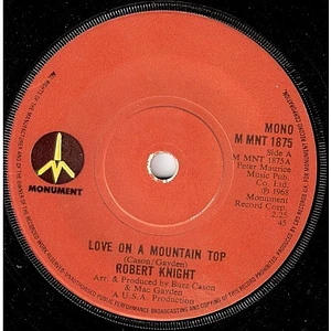 Robert Knight - Love On A Mountain Top