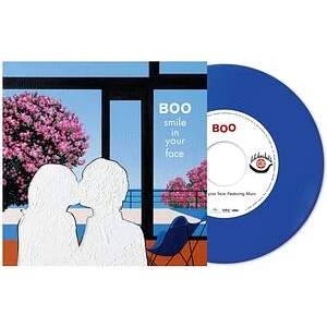 Boo - Smile In Your Face Clear Deep Blue Vinyl edition