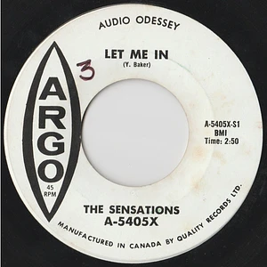 The Sensations - Let Me In