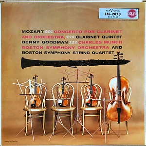 Wolfgang Amadeus Mozart - Benny Goodman - Mozart - Concerto For Clarinet And Orchestra