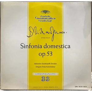 Richard Strauss, Franz Konwitschny, Staatskapelle Dresden - Sinfonia Domestica Op. 53