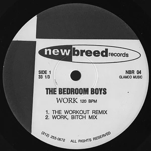 The Bedroom Boys - Work