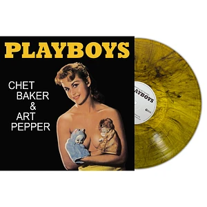 Chet Baker And Art Pepper - Playboys Yellow Marble Vinyl Edition