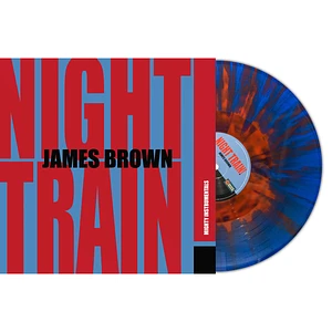 James Brown - Night Train! Mighty Instrumentals Blue/Red Splatter Vinyl Edition