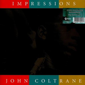 John Coltrane - Impressions Turquoise Marble Vinyl Edition