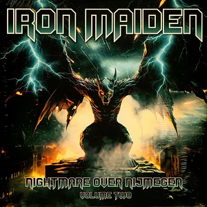 Iron Maiden - Nightmare Over Nijmegen Vol.2 Red With White Splatter Vinyl Edition