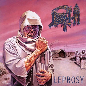 Death - Leprosy Reissue Clear Splattered Vinyl Edition