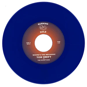 Tom Swift & Exceptions - Where's The Mechanic Blue Vinyl Edition