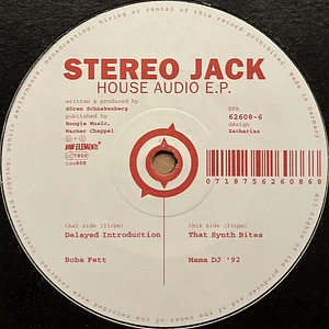 Stereo Jack - House Audio E.P.