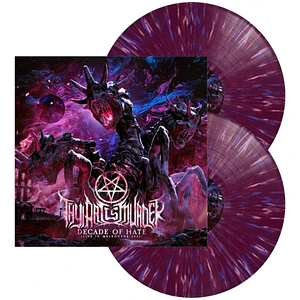 Thy Art Is Murder - Decade Of Hatelimitedpurple-Blue Pink Splatter