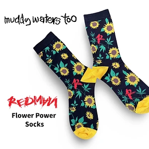 Redman - Muddy Waters Flower Socks