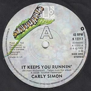 Carly Simon - It Keeps You Runnin'