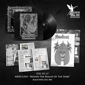 Merciless - Behind The Realms Of The Dark Black Vinyl Edition