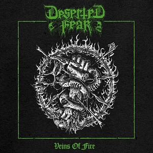 Deserted Fear - Veins Of Fire Green Marble Vinyl Edition