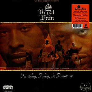 Royal Fam - Yesterday, Today Iz Tomorrow Orange / Black Swirl Vinyl Edition