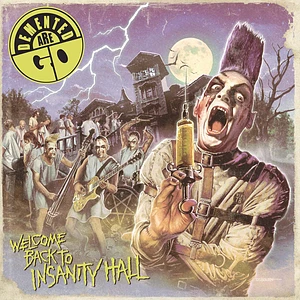 Demented Are Go - Welcome Back To Insanity Hall Highlighter Yellow Black Smoke Vinyl Edition