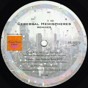 Mr. Fingers - Cerebral Hemispheres Remixes