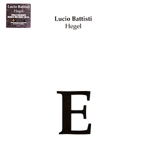 Lucio Battisti - Hegel White And Black Colored Vinyl Edition