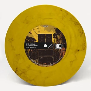 King Dubear - Keep The Faith Feat. Junior Dread Yellow Marbeld Vinyl Edtion
