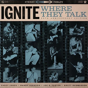 Ignite - Where They Talk 30th Anniversary Light Blue & White Mix Vinyl Edition