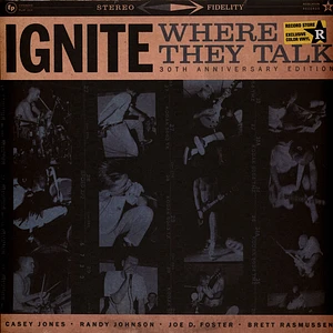 Ignite - Where They Talk 30th Anniversary Light Blue & White Mix Vinyl Edition