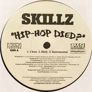 Skillz - Hip Hop Died?