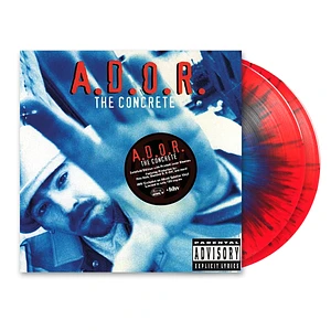 A.D.O.R. - The Concrete HHV Exclusive Blue W/ Red Splatter Vinyl Edition
