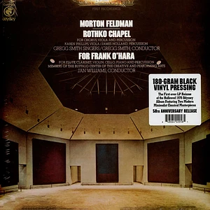 Morton Feldman - Rothko Chapelfor Frank O'hara