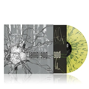 Lamb Of God - Into Oblivion Indies Exclusive Transparent Light Yellow & Green Splatter Vinyl Edition W Signing Card