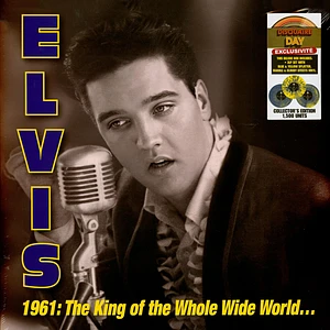 Elvis Presley - 1961: King Of Whole Wild World Blue & Yellow Splatter Marble Vinyl Record Store Day 2026 Edition