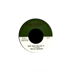 Millie Jackson - "Now That You Got It" / "Hypocrisy (Alternative Version)"