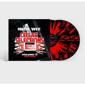 Nick Wiz - Cellar Selections Volume 3 (1992-1998) Black & Red Splatter Vinyl Edition