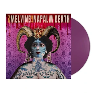Melvins With Napalm Death - Savage Imperial Death March Orchid Vinyl Edition