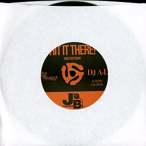 DJ A-L - Jb Remixes: Hit It There! / Feel So Nice Black Vinyl Edition