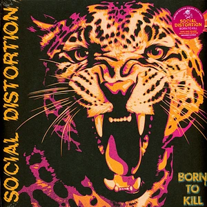 Social Distortion - Born To Kill Pink & Yellow Black Splatter Vinyl Edition With Slipmat