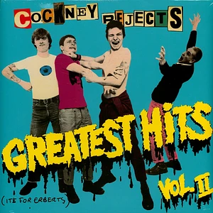 Cockney Rejects - Greatest Hits Vol. 2 Blue Vinyl Edition