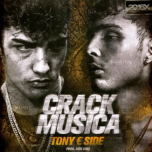 Dark Polo Gang - Crack Musica Crystal Splattered Vinyl Edition