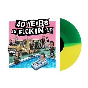 NOFX - OST 40 Years Of Fuckin' Up: Green-Yellow Vinyl Edition