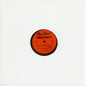 Marc Cotterell - I Want It, I Need It EP