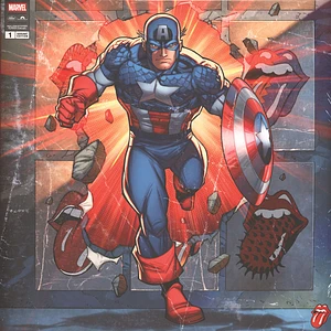 The Rolling Stones - Foreign Tongues Captain America Marvel Comic Book
