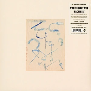 Vanishing Twin - Archives Cream Vinyl Edition