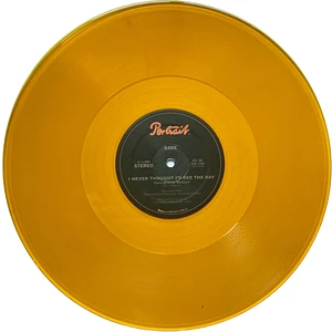 Sade - I Never Thought I'd See The Day Joe Claussell Remix Orange Vinyl Edition