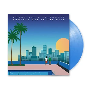 Worms Ali & Retrogott - Another Day In The City HHV Exclusive Opaque Blue Vinyl Edition