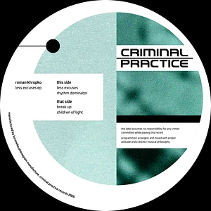 Roman Khropko - Less Excuses EP