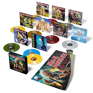Iron Maiden - 50th Anniversary Studio Collection Pt 1: 1980-1992 Red, Gold Vinyl Edition Box Set
