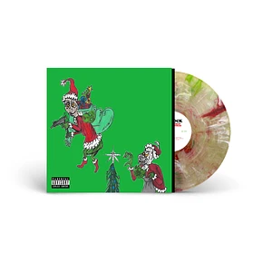 Borirock - Two Zings That Stole Christmas White / Red / Green Smoke Vinyl Edition