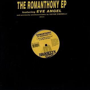 Romanthony Featuring Eve Angel - The Romanthony E.P.