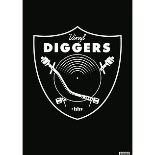 HHV - Vinyl Diggers Crest Poster